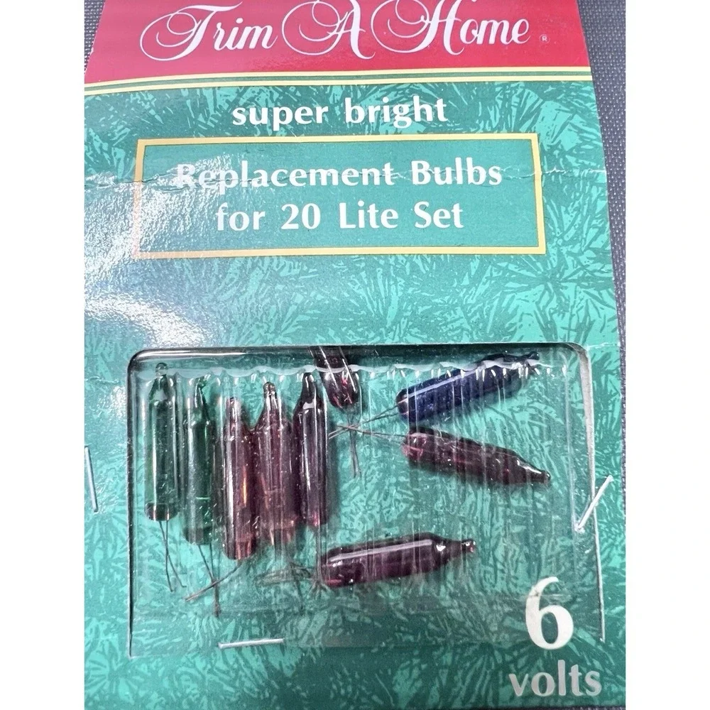 Mixed Lot Vintage Christmas‎ Light Replacement Bulbs GE Sterling Pamida 3.5–7V